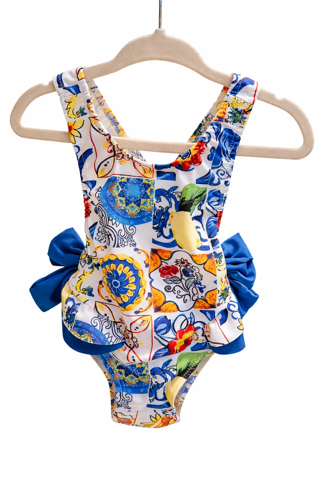 Amalfi Mosaic Bow Swimsuit