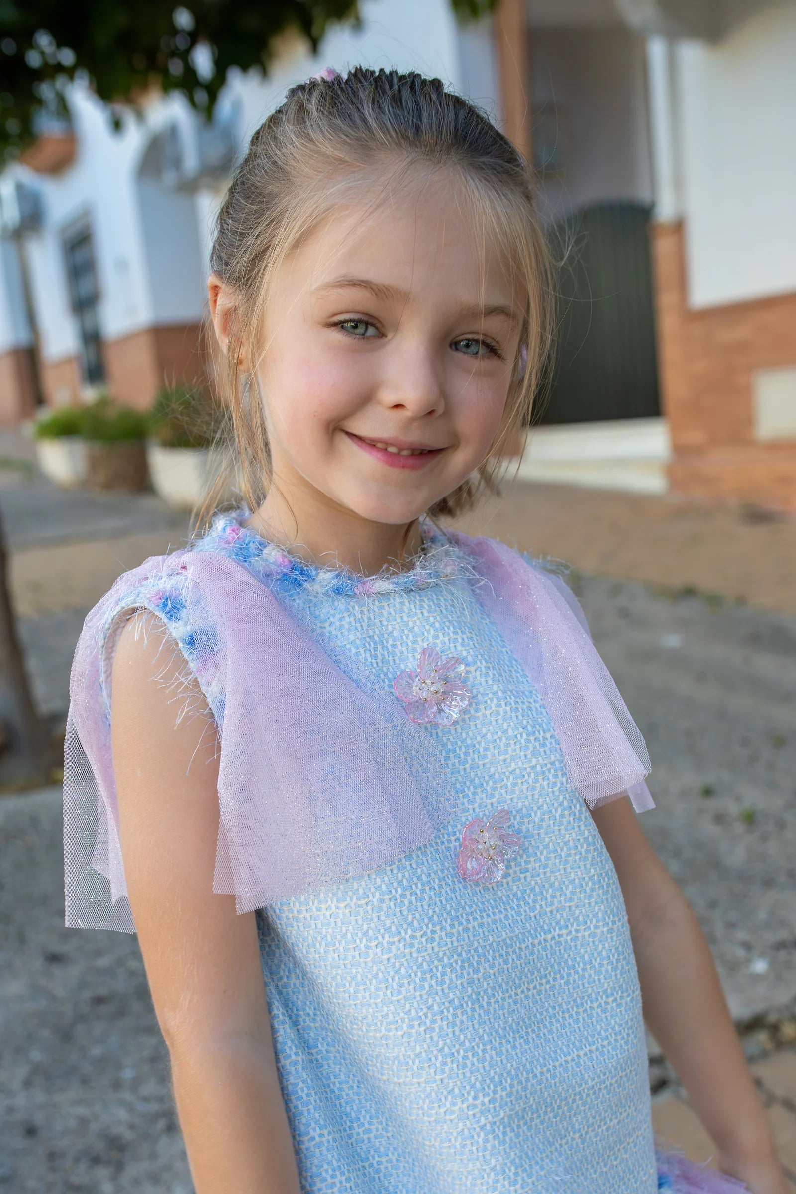 Naxos Girls Bubblegum Tulle Dress