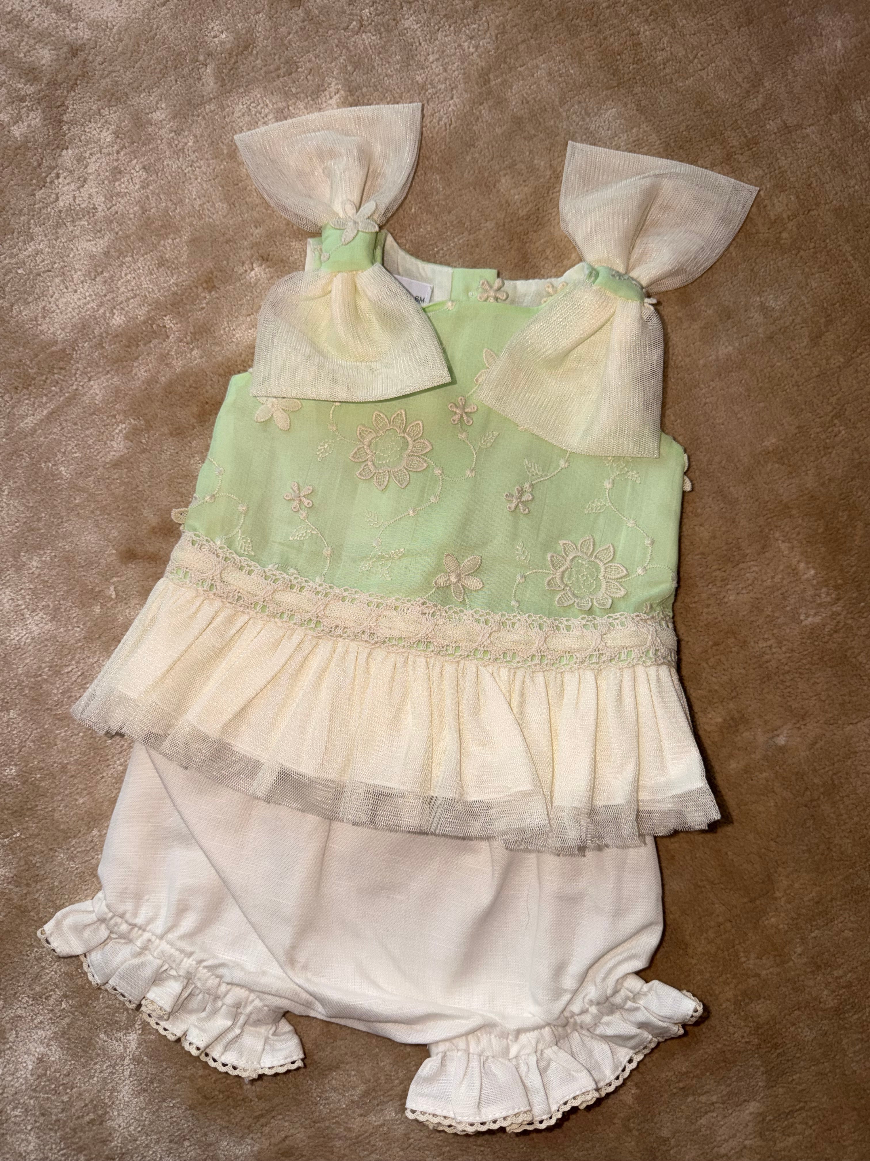 Rochy Mint Floral Set