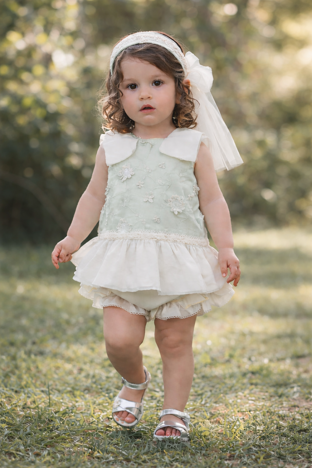 Rochy Mint Floral Set