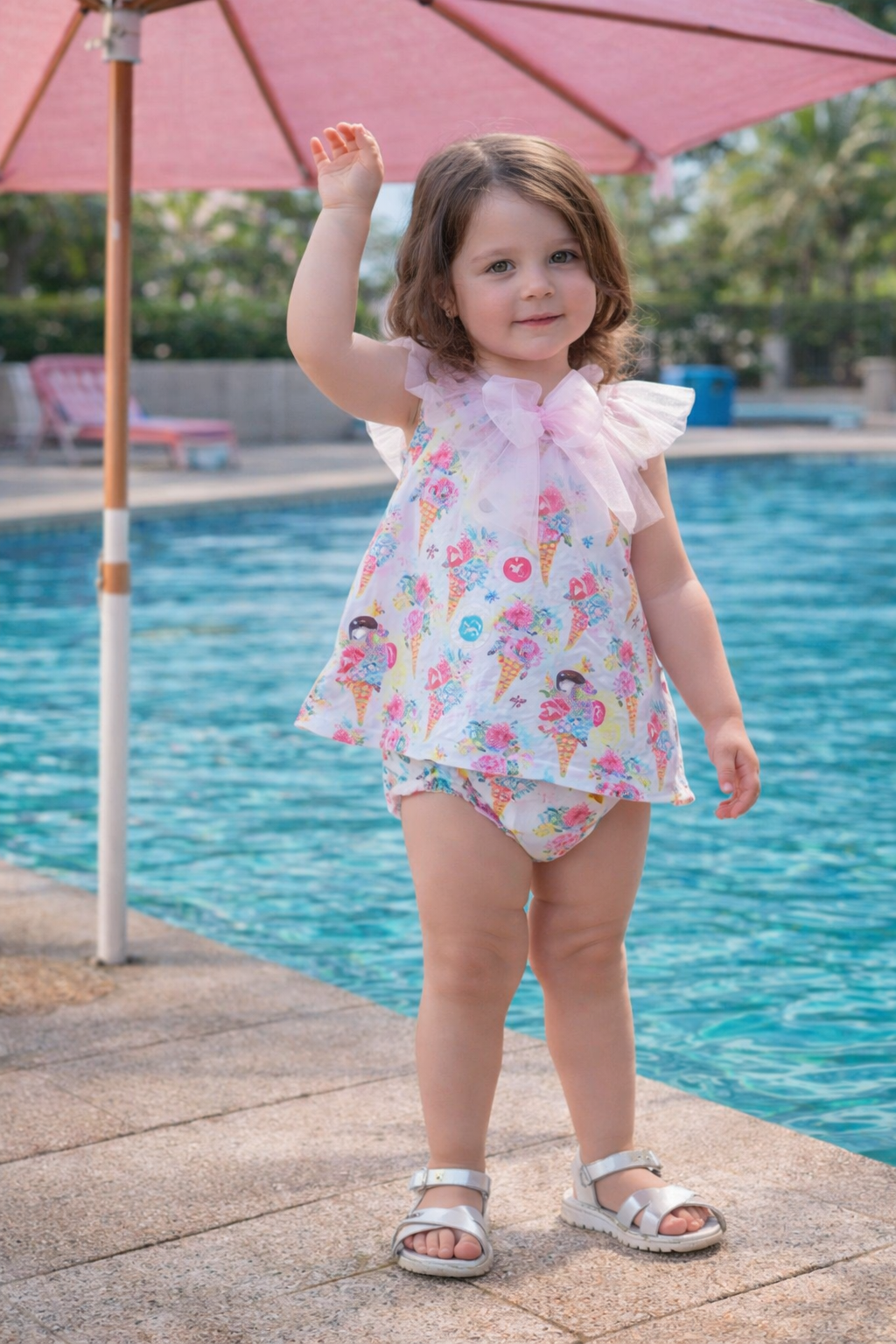 Rochy Ice Cream 2 piece swim set