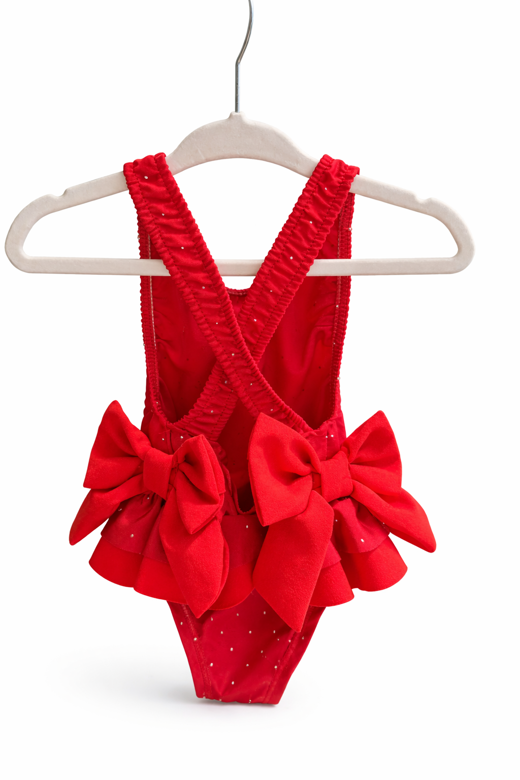Red Diamonte Swimsuit