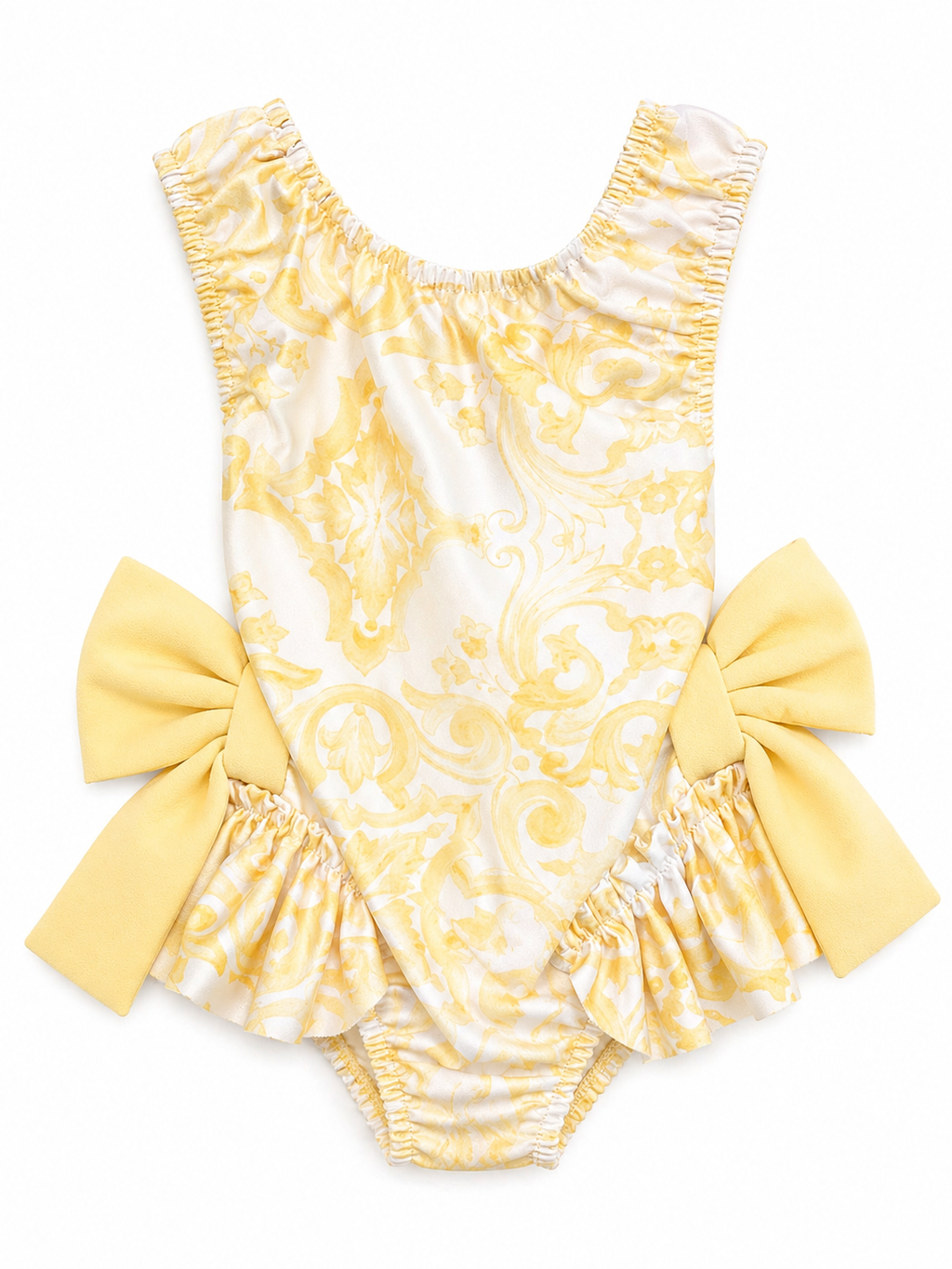 Yellow Dolce Bow Swimsuit