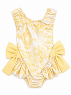 Yellow Dolce Bow Swimsuit