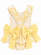 Yellow Dolce Bow Swimsuit