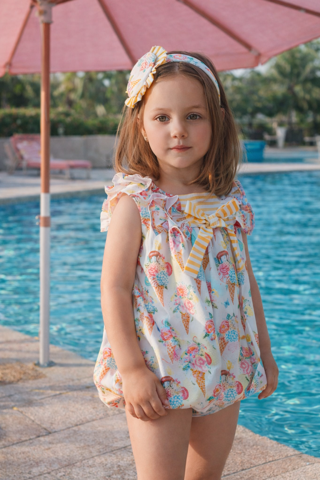 Rochy Ice Cream Romper