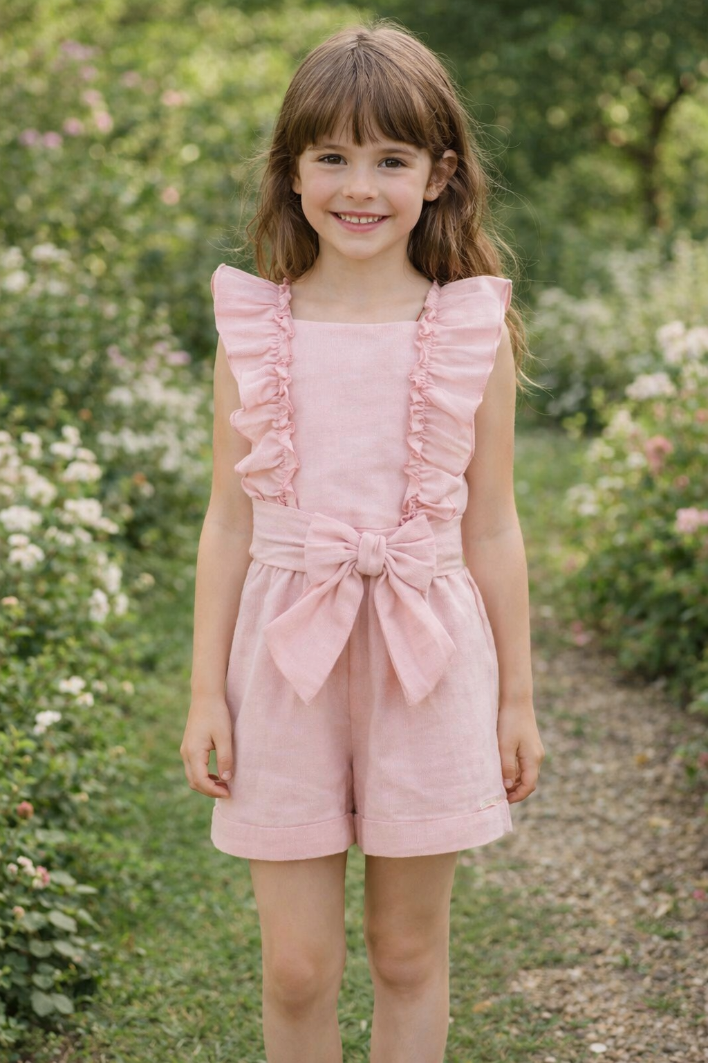 Miranda Girls Pink Playsuit