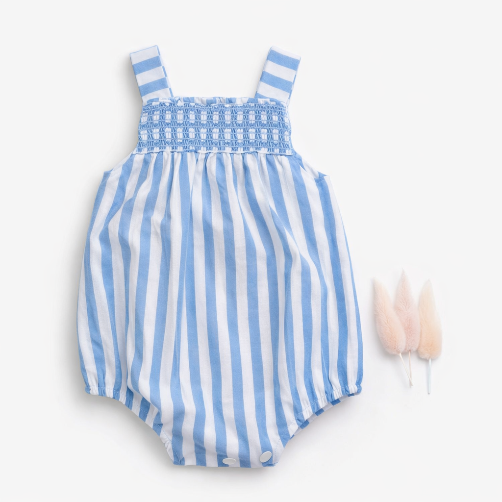 Miranda Boy Pinstripe Romper